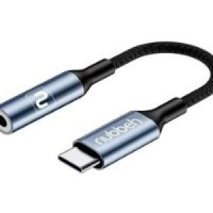 Adaptador NUBBEH Metal Soul Usb-C/Jack(NBCMINIJACK35NY1