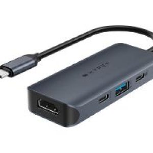 Hub TARGUS HyperDrive Next USB-C 4p 100W Azul(HD4001GL)