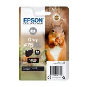 Tinta Epson 478XL Claria Photo HD Gris (C13T04F64010)