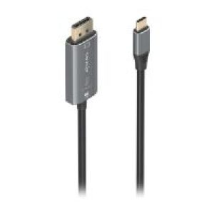Conversor AISENS USB-C/M a DP/M 1.8m Negro (A109-0880)