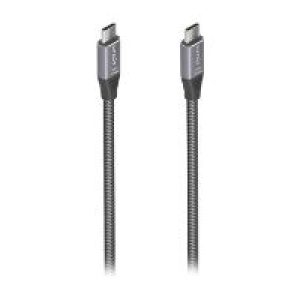 Cable AISENS USB-C/M a USB-C/M 3m Gris (A107-0875)
