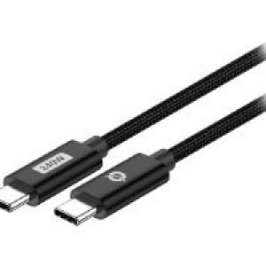 Cable CONCEPTRONIC USB-C M/M 240W 1.2m Negro(ETTA03B12)