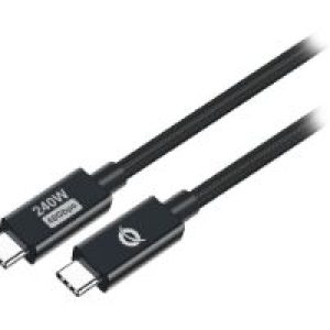 Cable CONCEPTRONIC USB-C M/M 240W 2m Negro (ETTA04B20)