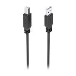 Cable AISENS USB-A/M a USB-B/M 10m Negro (A101-0881)