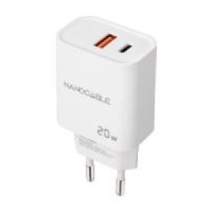 Cargador de Pared Nanocable USB-A/C Blanco (10.10.2007)