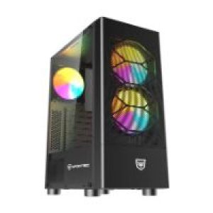 Caja Nfortec ATX mATX ITX Negra (NF-CS-CAELUM-BLACK)