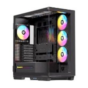 Caja Nfortec Ursa ARGB ATX ITX EATX Negra(NF-CS-URSA-B)