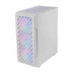 Caja Mars Gaming FRGB ATX mATX Mini-ITX Blanca (MCGEOW)