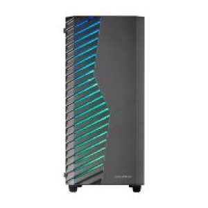Caja Mars Gaming ARGB ATX mATX Mini-ITX Negra (MCVOLT)