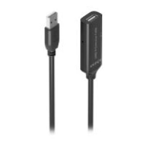 Cable AISENS USB/M a USB /H 10m Negro (A101-0915)