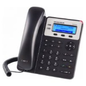 Teléfono IP GrandStream 2 Líneas PoE Negro (GXP1625)