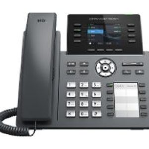 Teléfono IP Grandstream 8 Líneas 4 VoIP Negro (GRP2634)