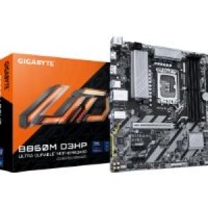 GIGABYTE B860M D3HP:(LGA1851) 4DDR5 6SATA3 HDMI DP mATX