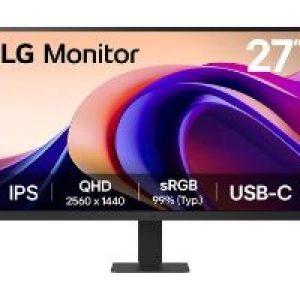 Monitor LG 27″ IPS QHD 100Hz USB-C HDMI (27U631A-B)