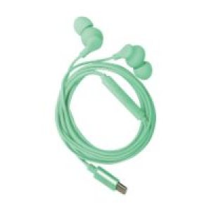 Auriculares CELLY Earphones USB-C Verde (UP1600TYPECGN)