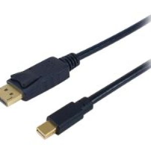 Cable EQUIP Mini DP/M a DP/M 4K/60Hz 2m Negro (133442)