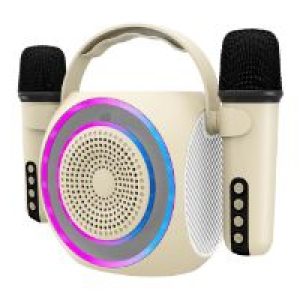 Altavoz CELLY Wireless 5W 2 Micrófonos (PARTYMIC2WH)