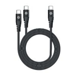 Cable CELLY USB-C a 2xUSB-C 100W 1.3m (USBC2USBCBK)