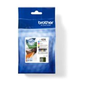 Tinta Brother Pack Negro/Color 3000/1500 pág (LC426VAL)