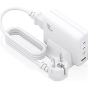 Cargador AISENS 140W 1xUSB-A 3xUSB-C (ASCH-140W4P055-W)