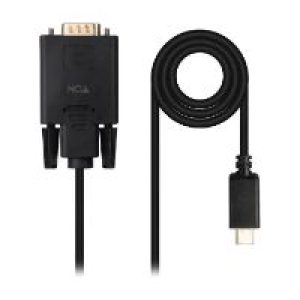 Conversor Nanocable USB-C/M a VGA/M 1.8m (10.15.5202)