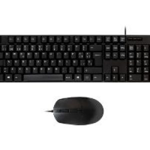 Teclado+Ratón UNYKA OEM USB 1200dpi Negro (UK50545)