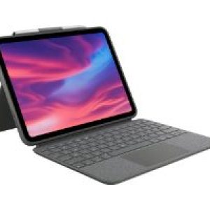 Funda con Teclado LOGITECH iPad Gen10 Gris (920-011439)