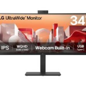 Monitor LG 34″ UWide IPS WQHD 60Hz Curvo (34BA85QE-B)