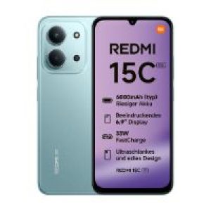 Smartphone XIAOMI Redmi 15C 6.9″ 4Gb 128Gb 5G Verde