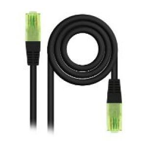 Nanocable RJ45 Cat.6 UTP 30cm Negro (10.20.1400-L30-BK)