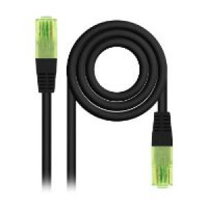 Nanocable RJ45 Cat.6 UTP CCA 25m Negro (10.20.1425-BK)