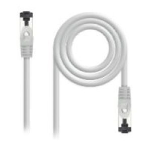Nanocable RJ45 Cat.8.1 SSTP AWG26 1m Gris (10.20.2001)