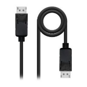 Nanocable DP/M a DP/M 0.5m Negro (10.15.2800)