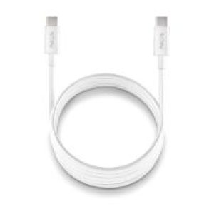 Cable NGS USB-C a USB-C 60W 1m Blanco (ZYRO60W-1WHITE)