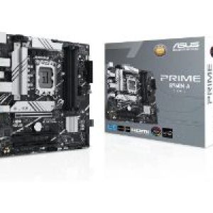 ASUS PRIME B760M-K D4:(1700) 2DDR4 USB HDMI VGA mATX