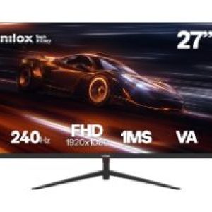 Monitor NILOX 27″ 240Hz VA FHD Negro (NXM27FHD2401)