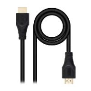 Nanocable HDMI 1.4 A/M-A/M 1m Negro (10.15.4701)