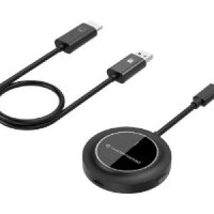 Transmisor CONCEPTRONIC USB-C a HDMI Negro (ATHERIC01B)