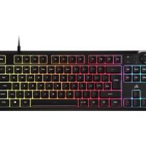 Teclado Corsair K55 Core TKL RGB Negro (CH-9216065-ES)