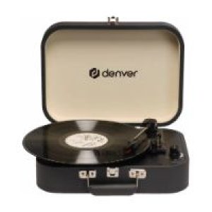 Tocadiscos DENVER Tipo Maleta USB/3.5mm/AUX(VPL-130DGR)