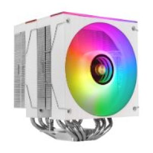 Ventilador CPU Mars Gaming ARGB 2x120m Blanco(MCPUX26W)