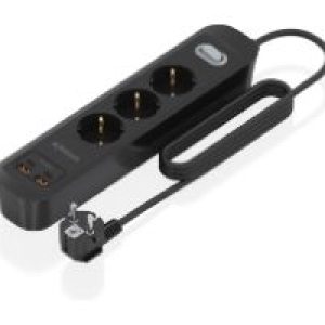Regleta AISENS 3 Tomas 2xUSB-C 2xUSB-A (ASPS-2A2C11-BK)
