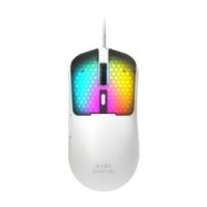 Ratón Mars Gaming Óptico RGB USB-A/C Blanco (MMVIPERW)