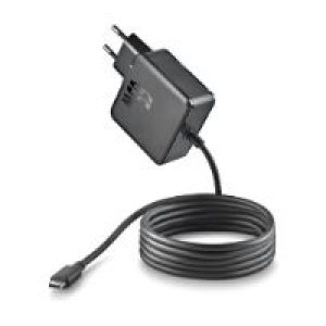 Cargador de Pared NGS GaN 65W 1xUSB-C Negro (GAN65W-C)