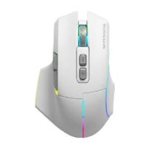 Ratón Mars Gaming RGB RF/BT/USB-A Blanco (MMWVECTORW)
