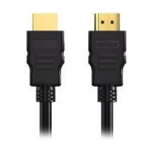 Cable NILOX Audio-Video 4K Negro (NXHDMI-1.4-1.5)