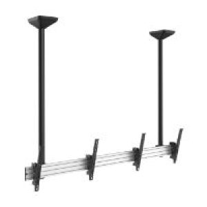 Soporte Techo EQUIP 45″-55″ para 2 Pantallas (EQ650373)
