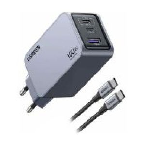 Cargador Ugreen Nexode Pro GaN 100W Gris (25874)