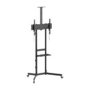 Soporte Suelo EQUIP 37″-70″ con Ruedas Negro (EQ650636)