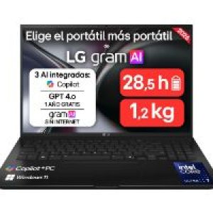 LG U7-258V 32Gb 512Gb 16″ W11H Negro (16Z90TL-G.AU85BN)